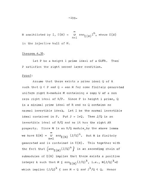 Studies in Rings generalised Unique Factorisation Rings