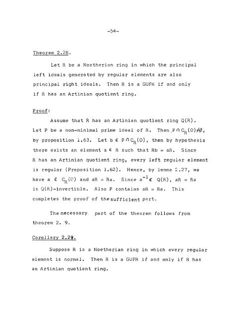 Studies in Rings generalised Unique Factorisation Rings