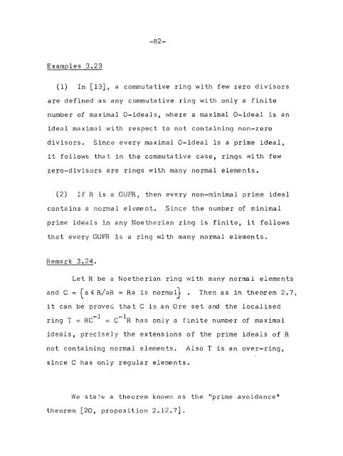 Studies in Rings generalised Unique Factorisation Rings