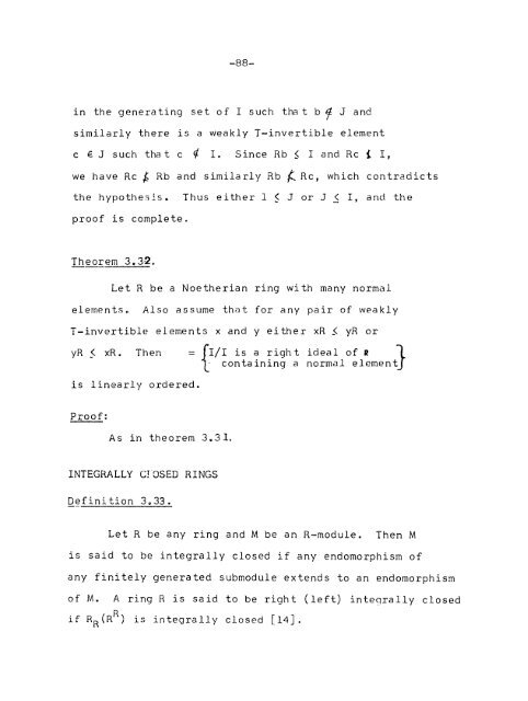 Studies in Rings generalised Unique Factorisation Rings