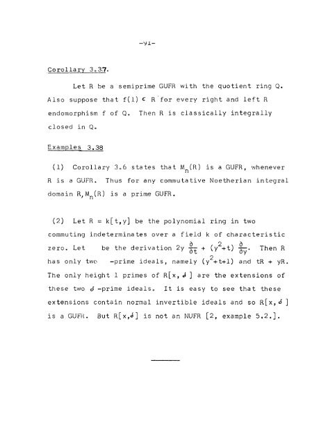 Studies in Rings generalised Unique Factorisation Rings