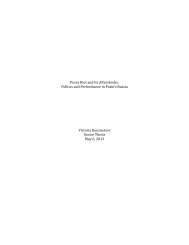 Pussy Riot and Its Aftershocks: Politics and Performance in Putin's ...