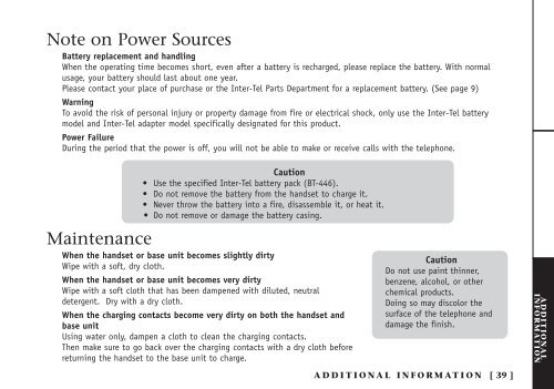 INT1100 User Guide - Mitel Edocs