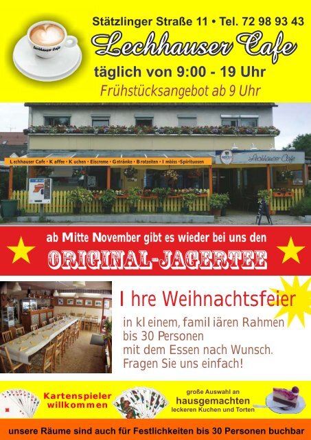 der Lechhauser - Nummer 161 - Ausgabe November 2013