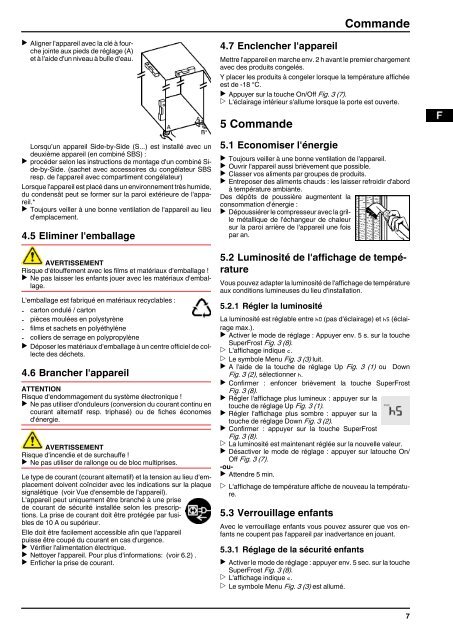 Mode d'emploi 110309 7084422 - 00 - Liebherr