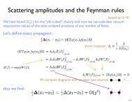 Scattering amplitudes and the Feynman rules