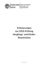 Erläuterungen zur OSCE-Prüfung Säuglings- und Kinder ...