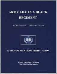 ARMY LIFE IN A BLACK REGIMENT - World eBook Library