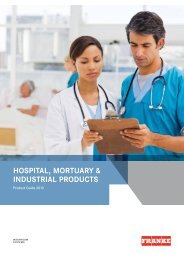 HOSPITAL, MORTUARY & INDUSTRIAL PRODUCTS - AutoSpec ...