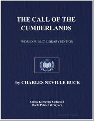THE CALL OF THE CUMBERLANDS - World eBook Library