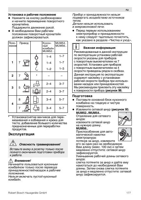 MUM52.. MUM54.. MUM56.. - E96.ru