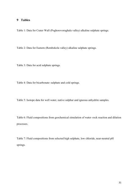 Alkaline sulphate fluids produced in a magmatic hydrothermal system