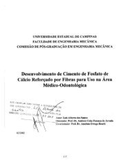 Desenvolvimento de Cimento de Fosfato de Cálcio Reforçado por ...