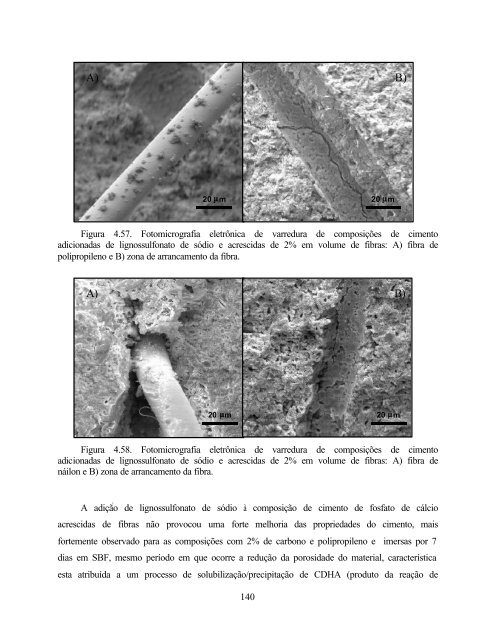 Desenvolvimento de Cimento de Fosfato de Cálcio Reforçado por ...