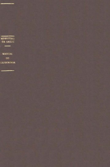 Manual de Leprologia - BVS Ministério da Saúde
