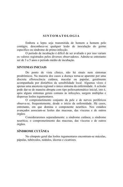 Manual de Leprologia - BVS Ministério da Saúde