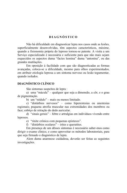 Manual de Leprologia - BVS Ministério da Saúde