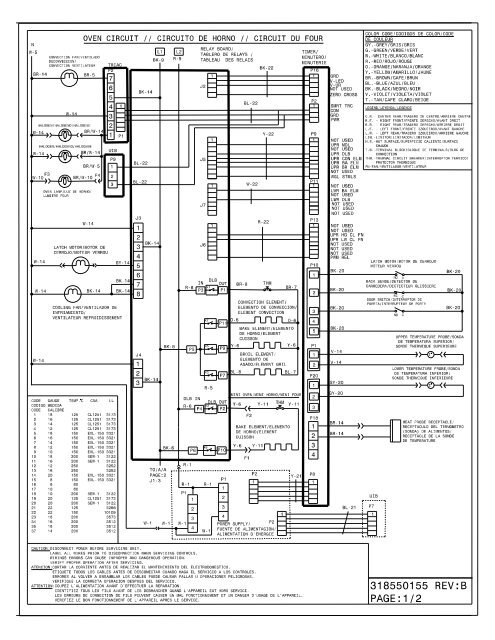 OVEN CIRCUIT // CIRCUITO DE HORNO // CIRCUIT DU FOUR DE ...