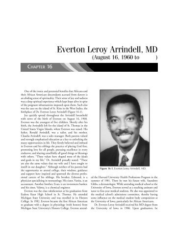 Everton Leroy Arrindell, MD - School of Medicine