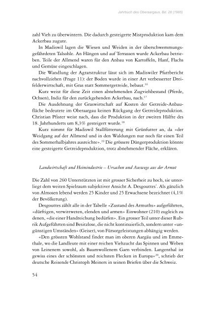 Der Pfarrbericht von Madiswil 1764 / Guido Koller - DigiBern