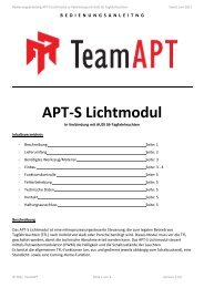 APT-S Lichtmodul - Motor-Talk