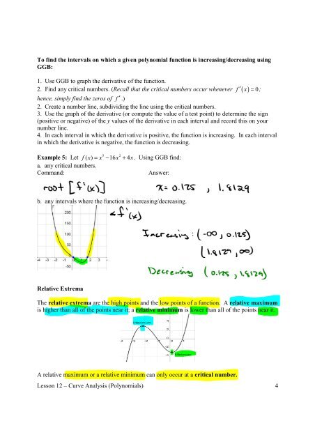 Day 7 - UH Department of Mathematics