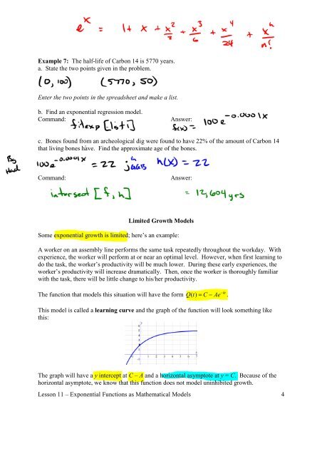 Day 7 - UH Department of Mathematics