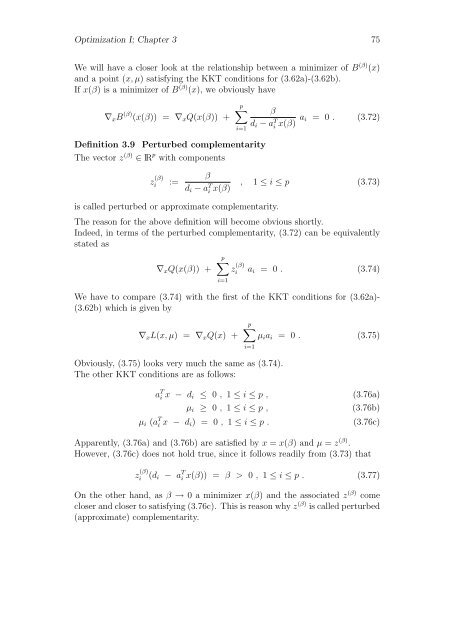 Chapter 3 Quadratic Programming