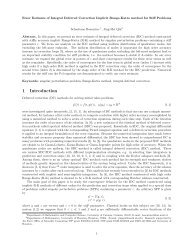 Error Estimate of Integral Deferred Correction Implicit Runge-Kutta ...