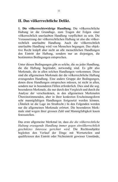 Die völkerrechtliche Haftung - MEK