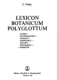 LEXICON BOTANICUM POLYGLOTTUM - MEK