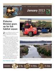 January 2013 Newsletter - Kentucky Department of Fish and Wildlife ...