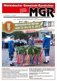 Aktuelle Ausgabe (16) als PDF zum lesen - Mörlenbacher ...