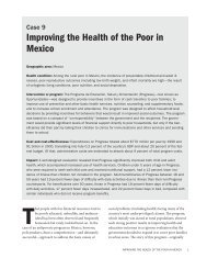 Case 9: Improving the Health of the Poor in Mexico - Center for ...