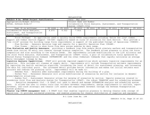 Defense Information Systems Agency - Office of the Under Secretary ...