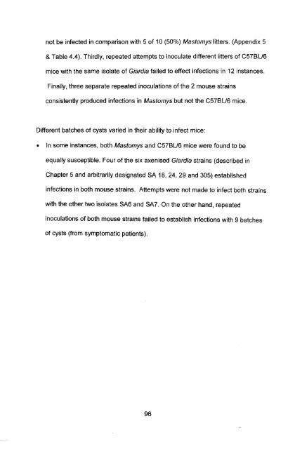 in vitro culture and isoenzyme analysis of giardia lamblia