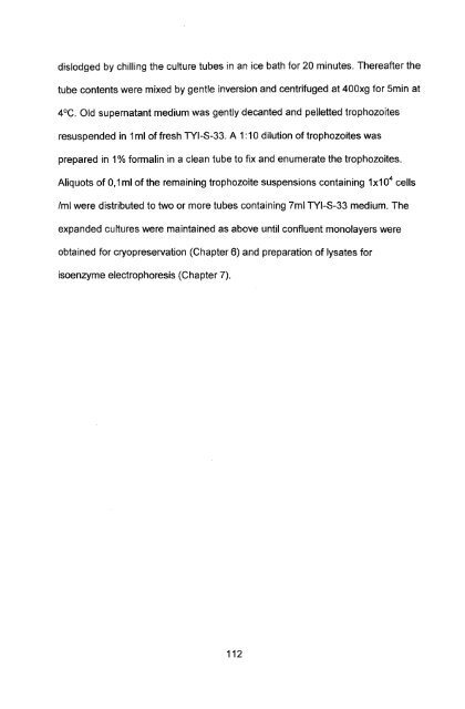 in vitro culture and isoenzyme analysis of giardia lamblia