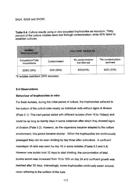 in vitro culture and isoenzyme analysis of giardia lamblia