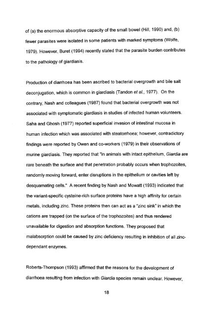 in vitro culture and isoenzyme analysis of giardia lamblia