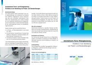 Automatisierte Pulver-/Flüssigdosierung - METTLER TOLEDO