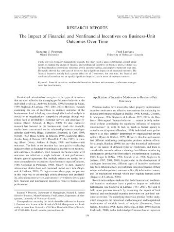 financial and non financial incentives essay Find out how to tell if a company is manipulating its financial data, so you don't invest in the next enron. financial and non financial incentives essay Find out how to tell if a company is manipulating its financial data, so you don't invest in the next enron.