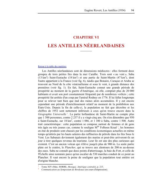 Les Antilles - Les Classiques des sciences sociales - UQAC