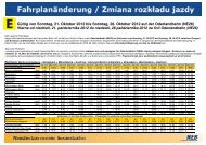 Zmiany w rozkładzie jazdy na odcinku Kostrzyn - Przewozy ...