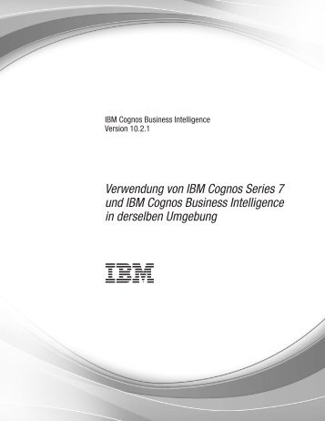 IBM Cognos Business Intelligence Version 10.2.1