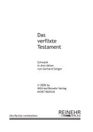 R086 Das verflixte Testament - Reinehr Verlag