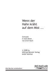 R142 Wenn der Hahn kräht auf dem Mist - Reinehr Verlag