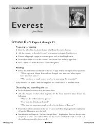 Everest (PM Resources) Product Category: Leveled Reading ...