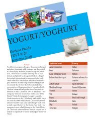 YOGURT/YOGHURT