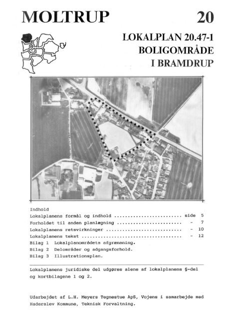 Haderslev Kommune lokalplan nr. 20.47-1 - 16-12-2009