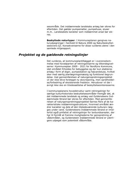 Kommuneplantillæg nr. 6 til kommuneplan 2009 - 2021